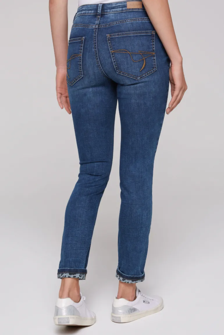 Fashion CAMP DAVID & SOCCX Jeans MI:RA Slim Fit blue vintage bluevintage