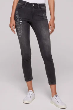 Fashion CAMP DAVID & SOCCX Jeans MI:RA Slim Fit jogg grey printed jogggreyprinted