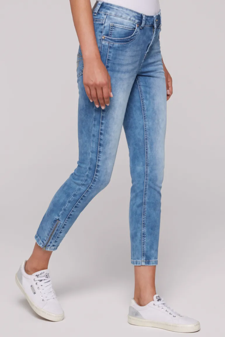 Clearance CAMP DAVID & SOCCX Jeans MI:RA Slim Fit sunlight blue sunlightblue
