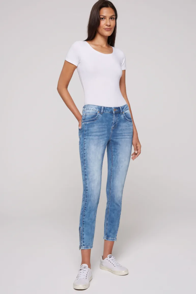 Clearance CAMP DAVID & SOCCX Jeans MI:RA Slim Fit sunlight blue sunlightblue