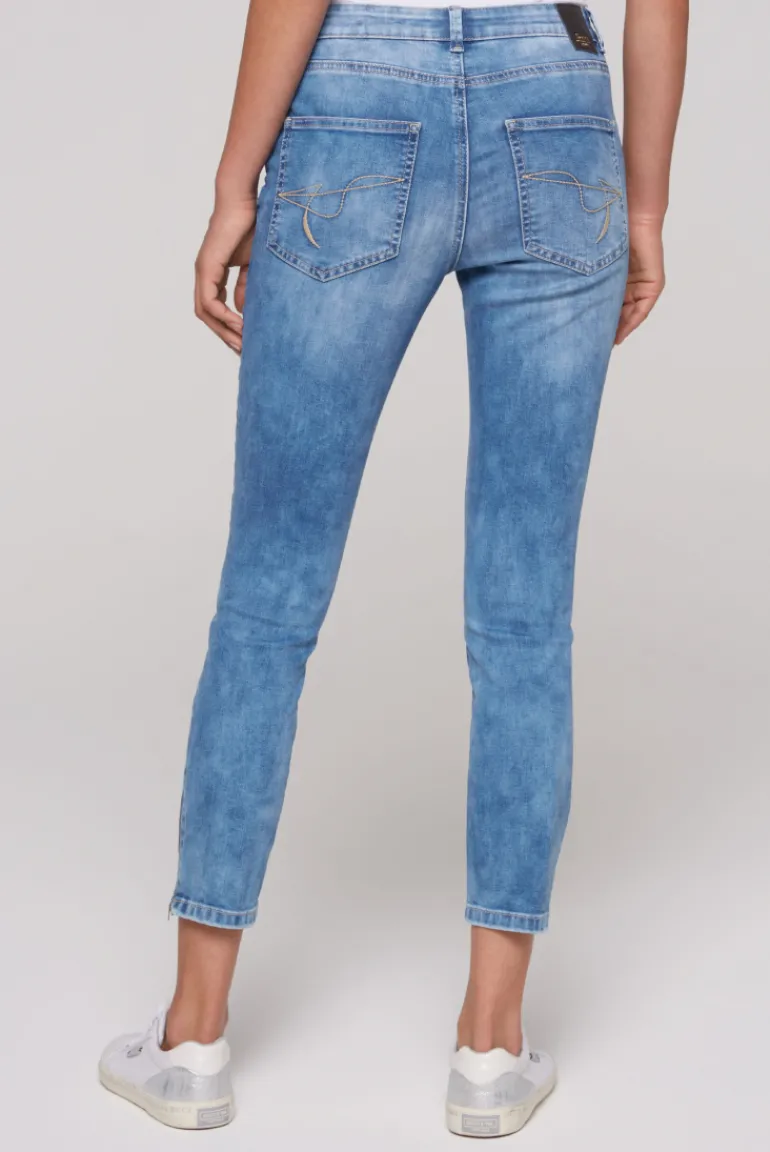 Clearance CAMP DAVID & SOCCX Jeans MI:RA Slim Fit sunlight blue sunlightblue
