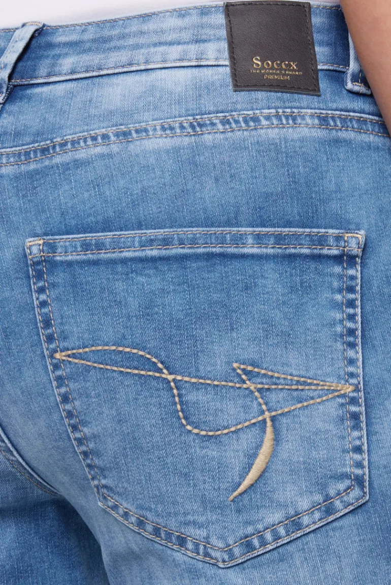 Clearance CAMP DAVID & SOCCX Jeans MI:RA Slim Fit sunlight blue sunlightblue