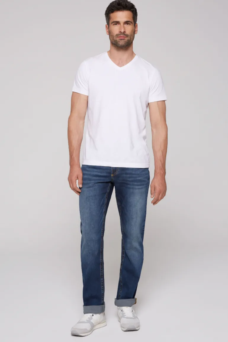 New CAMP DAVID & SOCCX Jeans NI:CO Regular Fit blue used blueused
