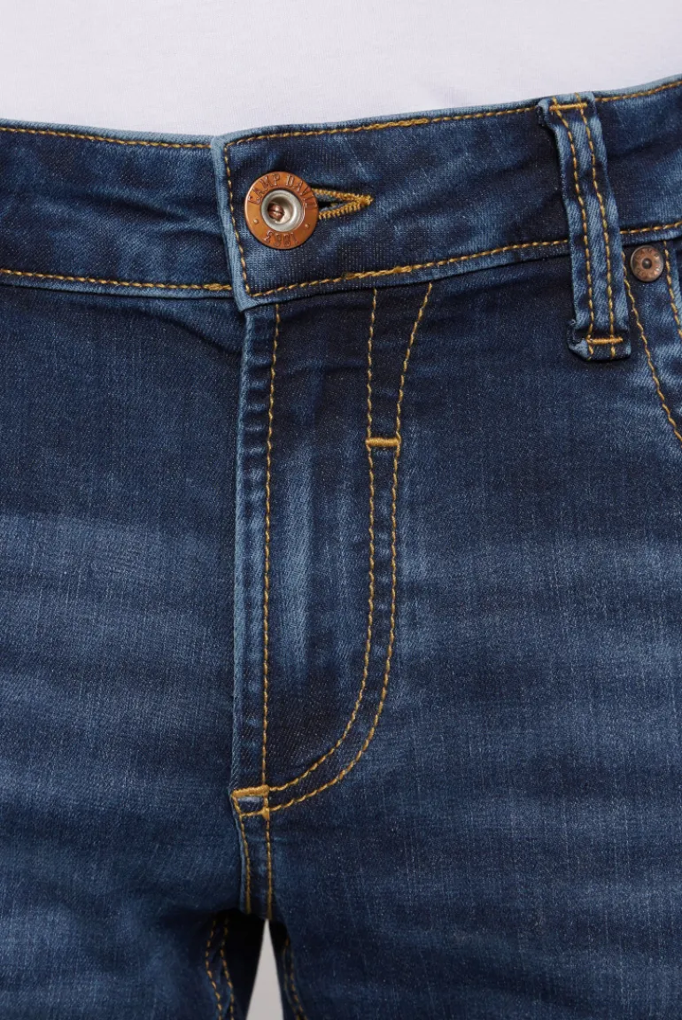 New CAMP DAVID & SOCCX Jeans NI:CO Regular Fit blue used blueused