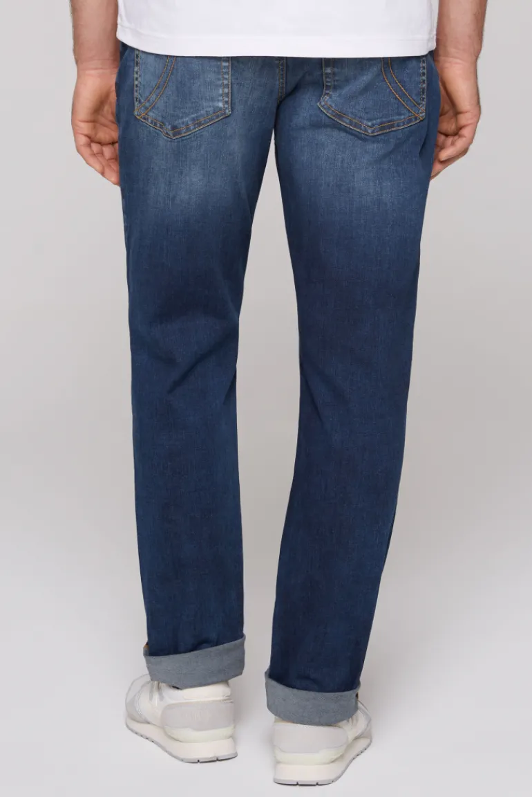 New CAMP DAVID & SOCCX Jeans NI:CO Regular Fit blue used blueused