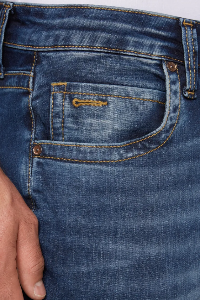 New CAMP DAVID & SOCCX Jeans NI:CO Regular Fit blue used blueused
