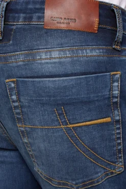 New CAMP DAVID & SOCCX Jeans NI:CO Regular Fit blue used blueused