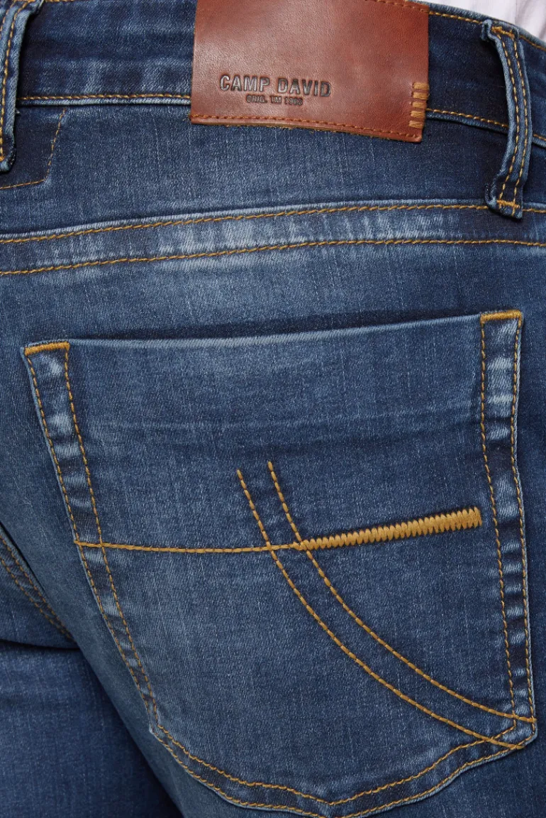 New CAMP DAVID & SOCCX Jeans NI:CO Regular Fit blue used blueused