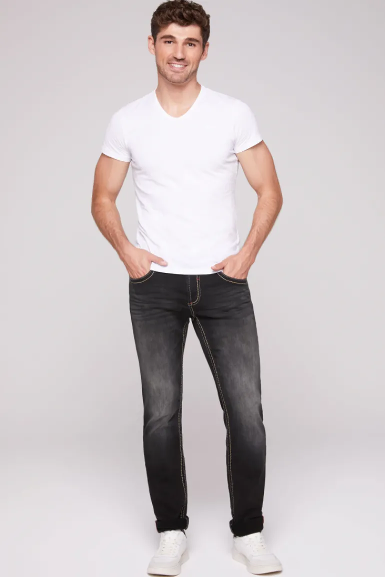 Store CAMP DAVID & SOCCX Jeans NI:CO Regular Fit black used jogg blackusedjogg