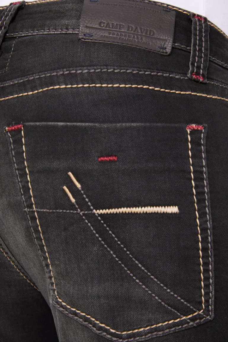 Store CAMP DAVID & SOCCX Jeans NI:CO Regular Fit black used jogg blackusedjogg