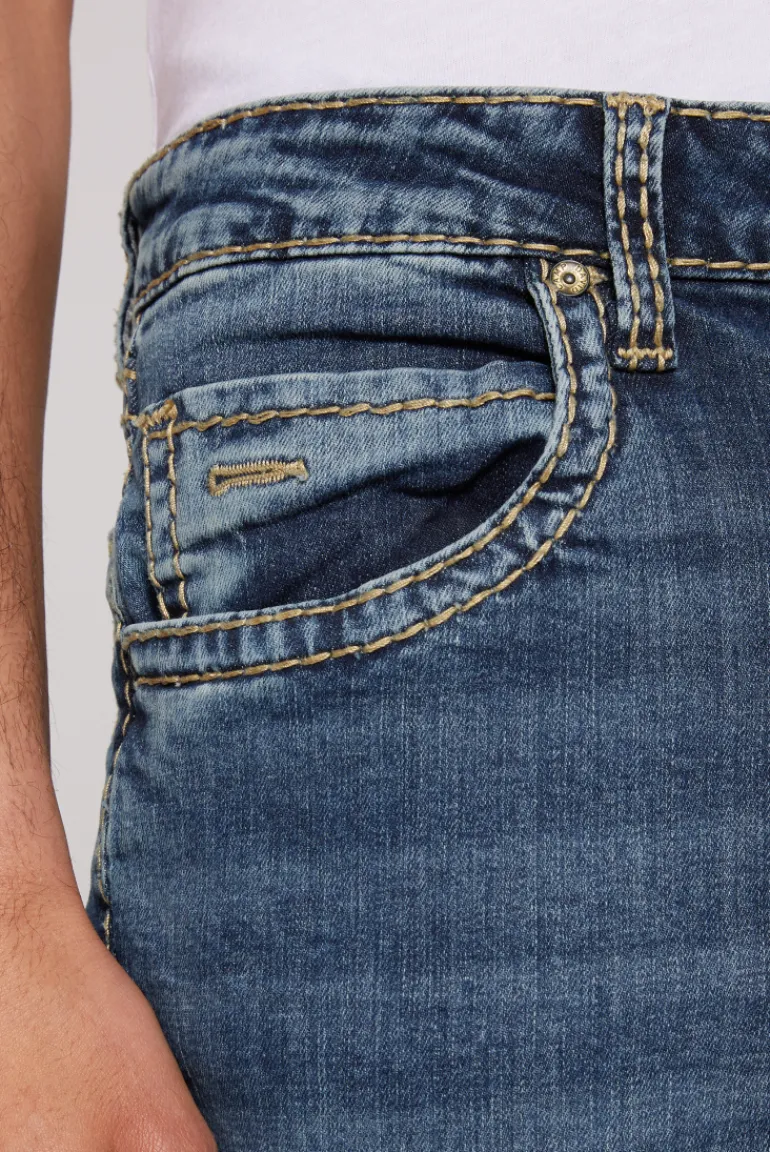 Best CAMP DAVID & SOCCX Jeans NI:CO Regular Fit blue used blueused