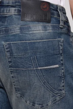 New CAMP DAVID & SOCCX Jeans NI:CO Regular Fit dark blue printed darkblueprinted