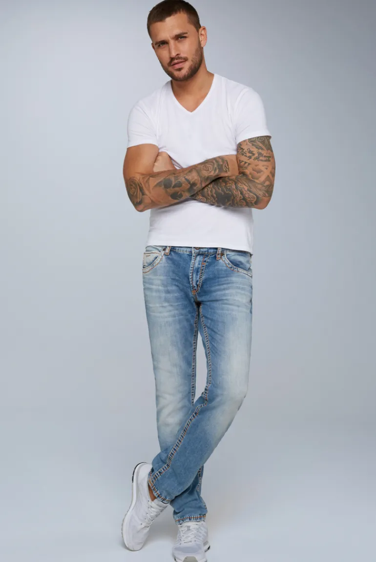 Shop CAMP DAVID & SOCCX Jeans NI:CO Regular Fit light vintage lightvintage