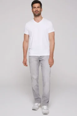 New CAMP DAVID & SOCCX Jeans RO:BI Slim Fit light grey lightgrey