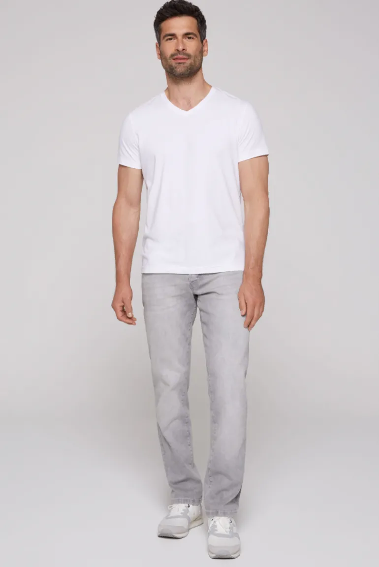 New CAMP DAVID & SOCCX Jeans RO:BI Slim Fit light grey lightgrey