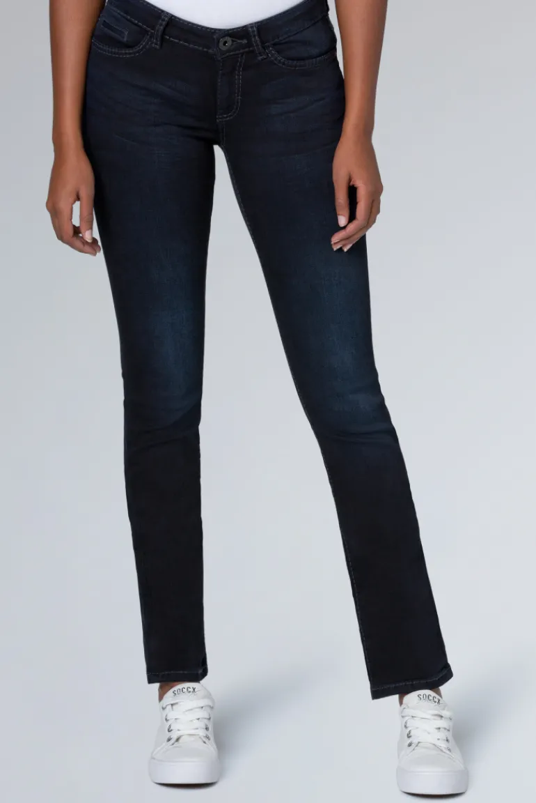 Discount CAMP DAVID & SOCCX Jeans RO:MY Regular Fit blue black used blueblackused