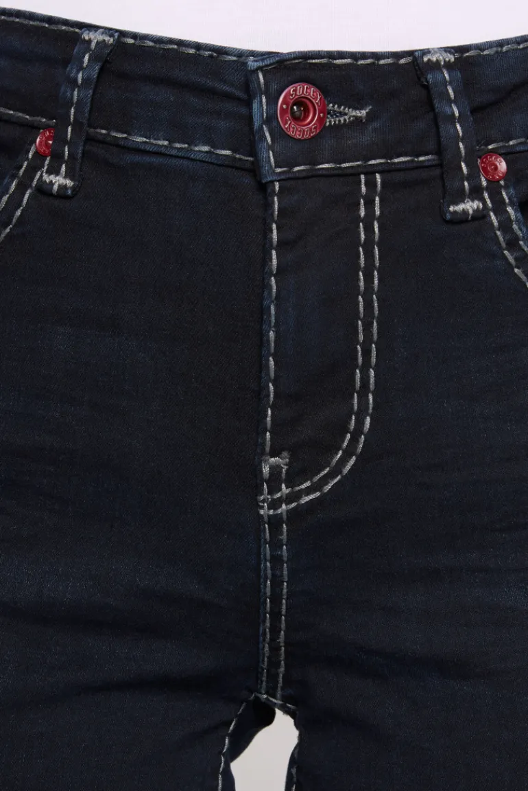 Online CAMP DAVID & SOCCX Jeans RO:MY Regular Fit blue black blueblack