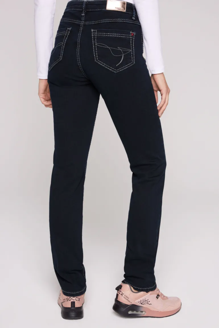 Online CAMP DAVID & SOCCX Jeans RO:MY Regular Fit blue black blueblack