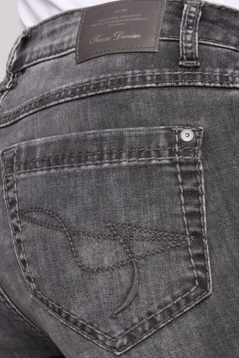 Best CAMP DAVID & SOCCX Jeans RO:MY Regular Fit grey used greyused