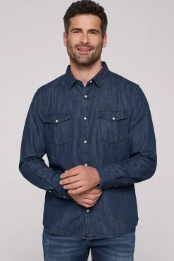 Best CAMP DAVID & SOCCX Jeanshemd Regular Fit blue vintage bluevintage