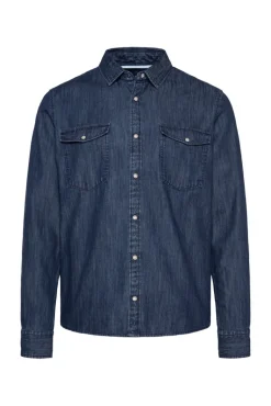 Best CAMP DAVID & SOCCX Jeanshemd Regular Fit blue vintage bluevintage