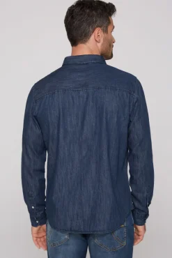 Store CAMP DAVID & SOCCX Jeanshemd Regular Fit blue vintage bluevintage