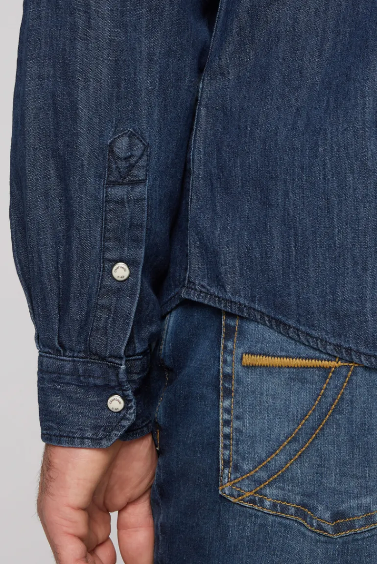 Store CAMP DAVID & SOCCX Jeanshemd Regular Fit blue vintage bluevintage