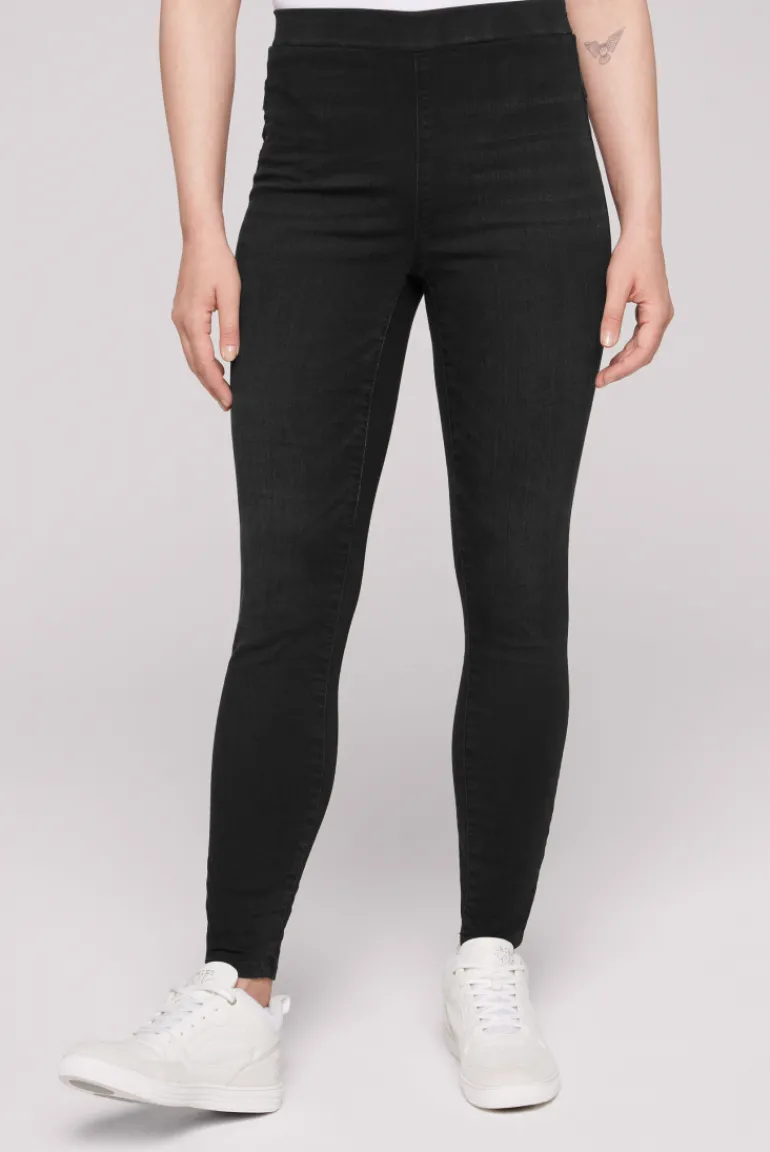 Best Sale CAMP DAVID & SOCCX Jeggings PI:A Skinny Fit black used blackused