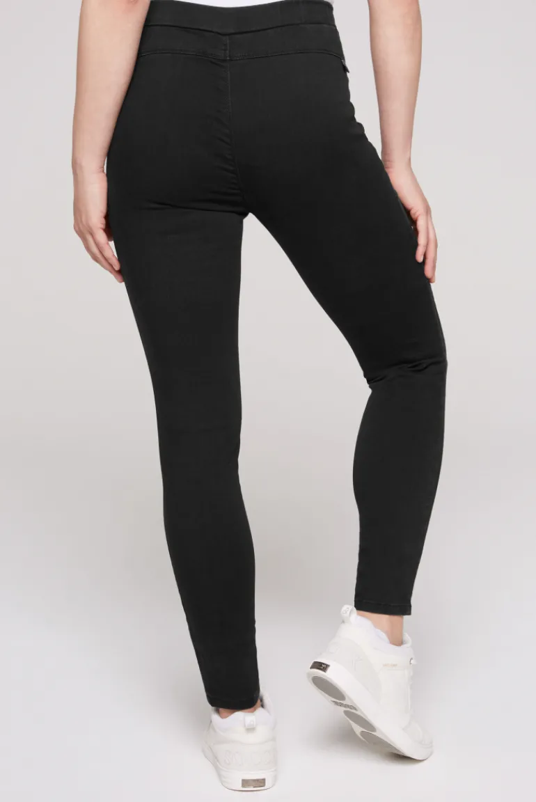 Best Sale CAMP DAVID & SOCCX Jeggings PI:A Skinny Fit black used blackused