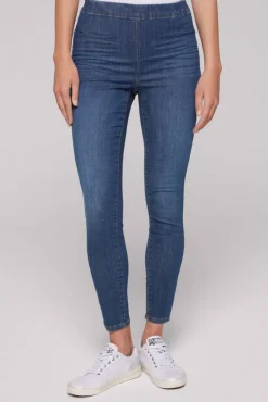 Cheap CAMP DAVID & SOCCX Jeggings PI:A Skinny Fit blue used blueused
