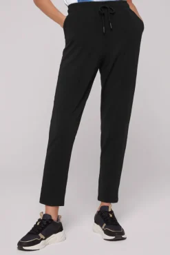 Fashion CAMP DAVID & SOCCX Jerseyhose mit Elastikbund und Biesen black