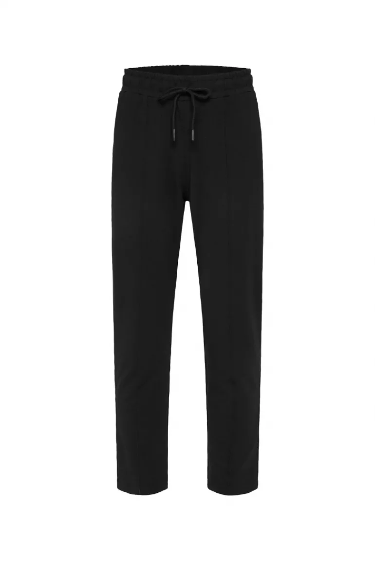 Fashion CAMP DAVID & SOCCX Jerseyhose mit Elastikbund und Biesen black