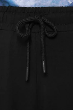 Fashion CAMP DAVID & SOCCX Jerseyhose mit Elastikbund und Biesen black
