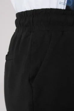 Fashion CAMP DAVID & SOCCX Jerseyhose mit Elastikbund und Biesen black