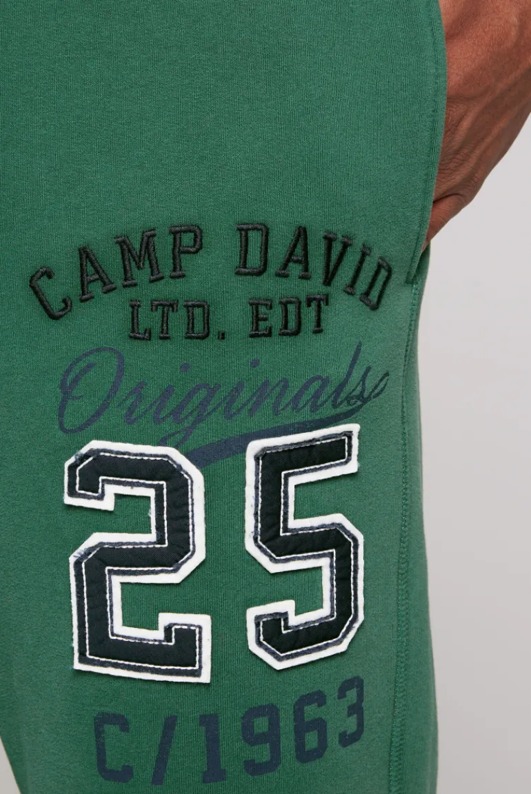 Best CAMP DAVID & SOCCX Jogginghose mit Retro-Artwork raw green rawgreen
