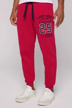 Hot CAMP DAVID & SOCCX Jogginghose mit Retro-Artwork royal red royalred