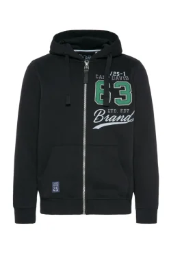 New CAMP DAVID & SOCCX Kapuzensweatjacke mit Retro-Artwork black