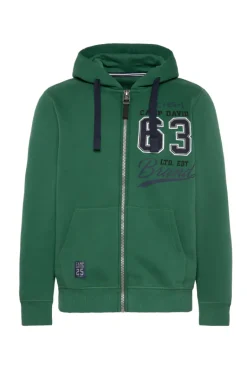 Discount CAMP DAVID & SOCCX Kapuzensweatjacke mit Retro-Artwork raw green rawgreen
