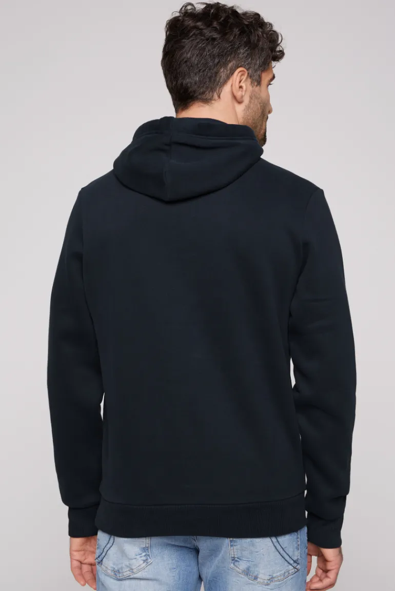 Cheap CAMP DAVID & SOCCX Kapuzensweatshirt mit Used Print blue navy bluenavy