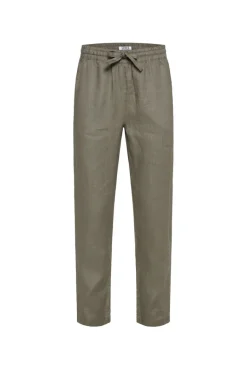 Hot CAMP DAVID & SOCCX Klassische Leinenhose mit Elastikbund desert olive | XXXL desertolive