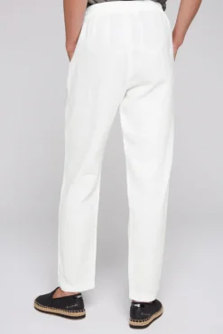 Discount CAMP DAVID & SOCCX Klassische Leinenhose mit Elastikbund opticwhite