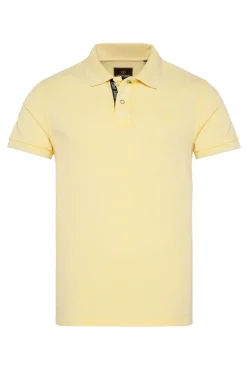 Flash Sale CAMP DAVID & SOCCX Kurzarmpolo aus Pikee mit Logostick sun