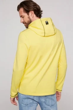 Cheap CAMP DAVID & SOCCX Langarmshirt mit Kapuze und Print light lime lightlime