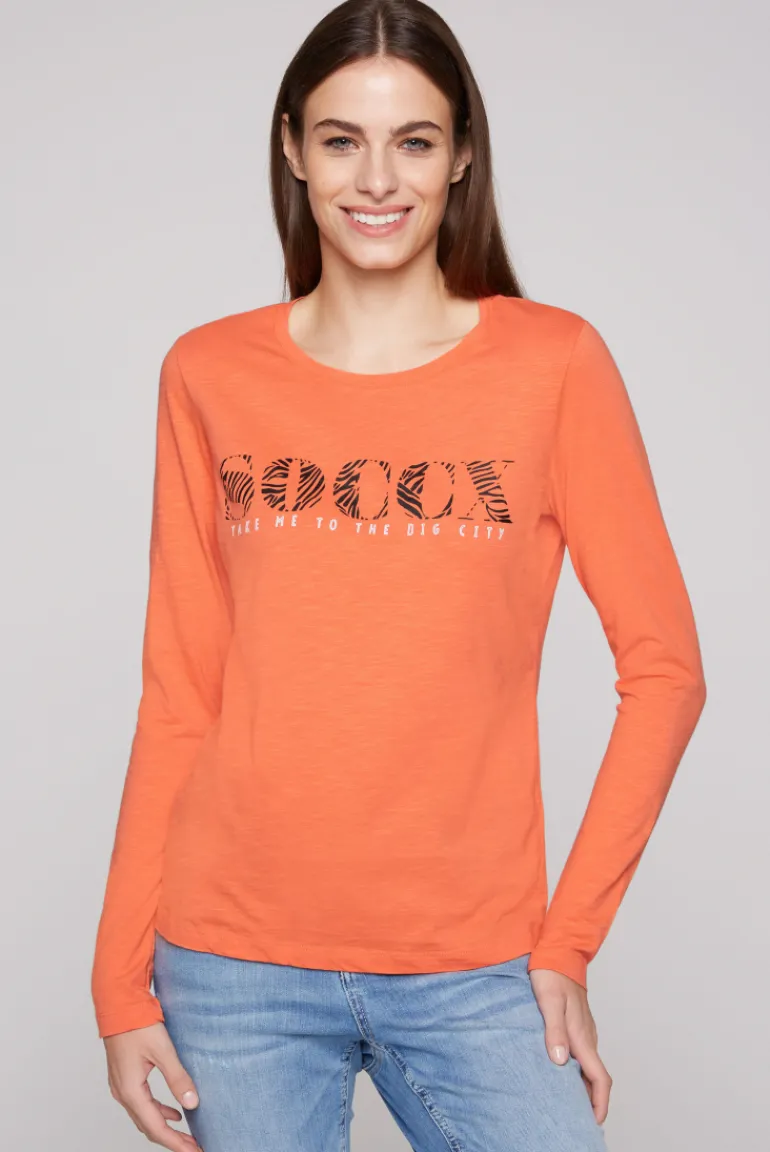Best CAMP DAVID & SOCCX Langarmshirt mit Logo Print happy lobster happylobster
