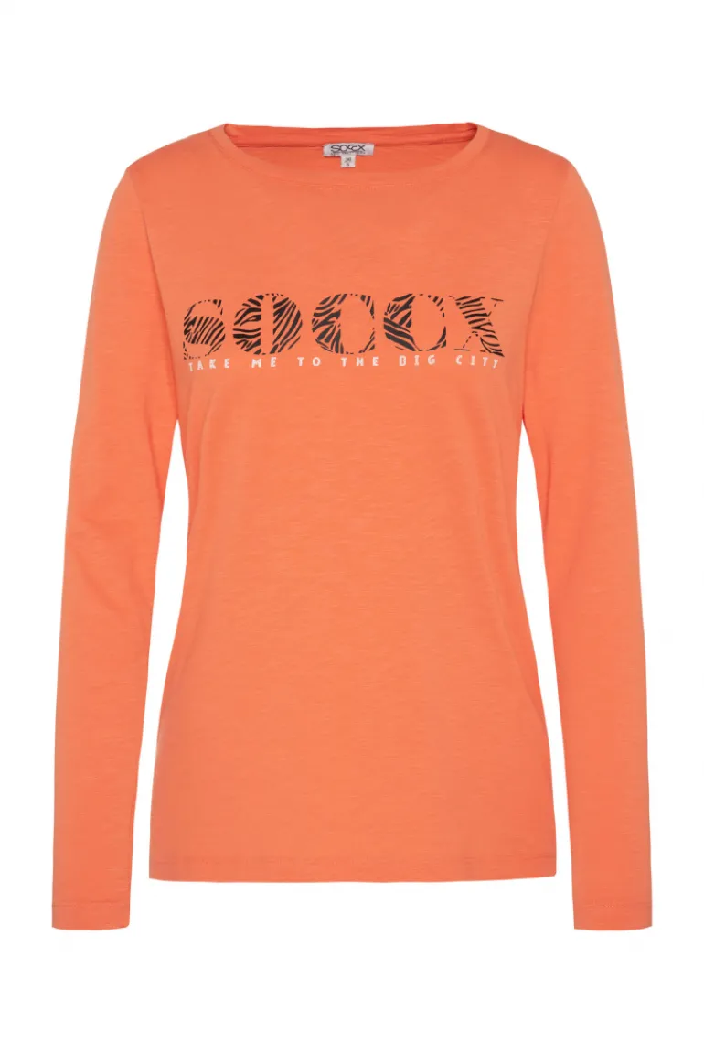 Best CAMP DAVID & SOCCX Langarmshirt mit Logo Print happy lobster happylobster