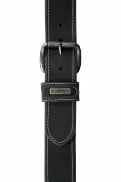 Discount CAMP DAVID & SOCCX Ledergürtel black