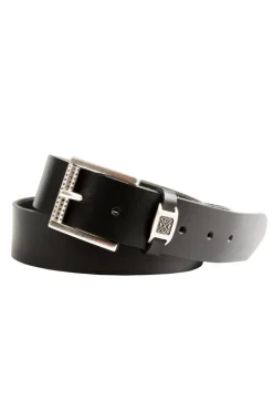 Store CAMP DAVID & SOCCX Ledergürtel im Used Look black