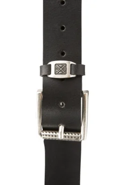 Store CAMP DAVID & SOCCX Ledergürtel im Used Look black