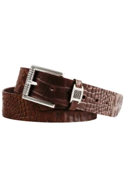 Online CAMP DAVID & SOCCX Ledergürtel im Used Look dark brown darkbrown