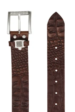 Online CAMP DAVID & SOCCX Ledergürtel im Used Look dark brown darkbrown